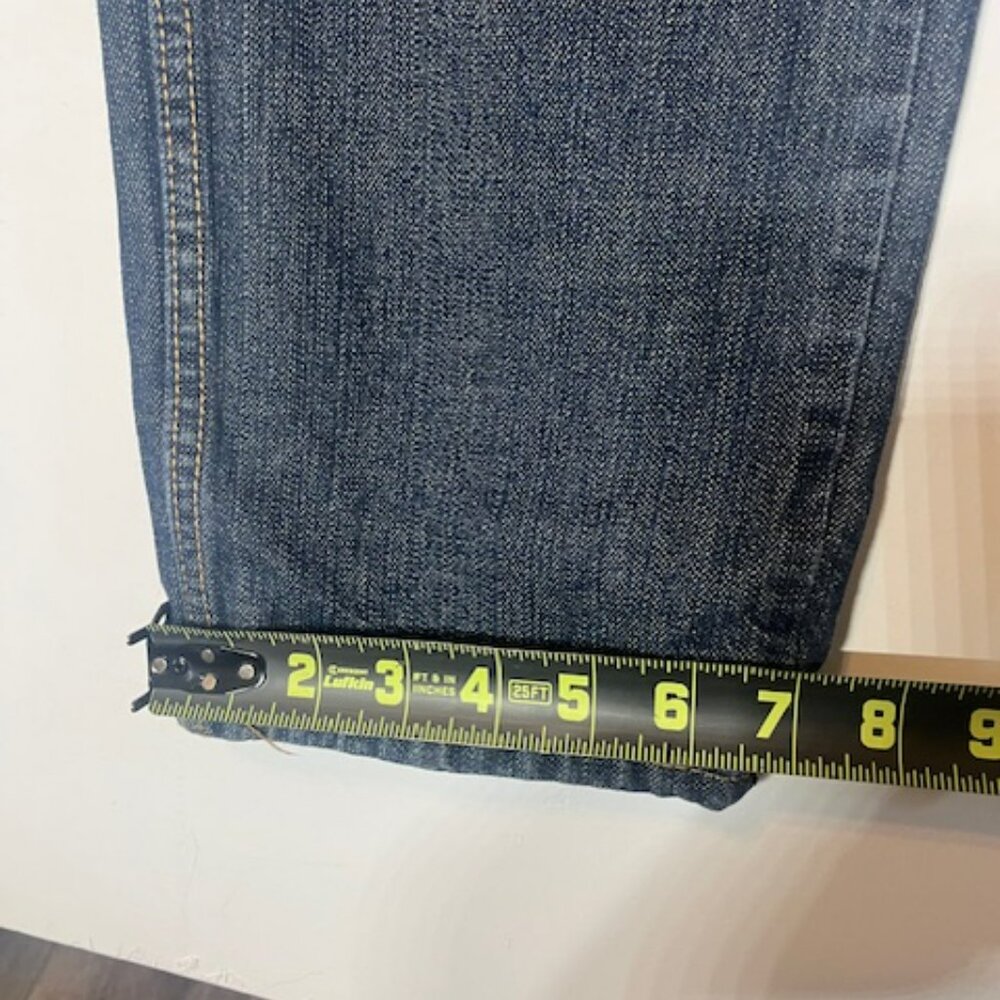 Levi's Men's 559 Medium Wash Distressed Blue Jeans Sz W 32 L 30 - Picture 6 of 7